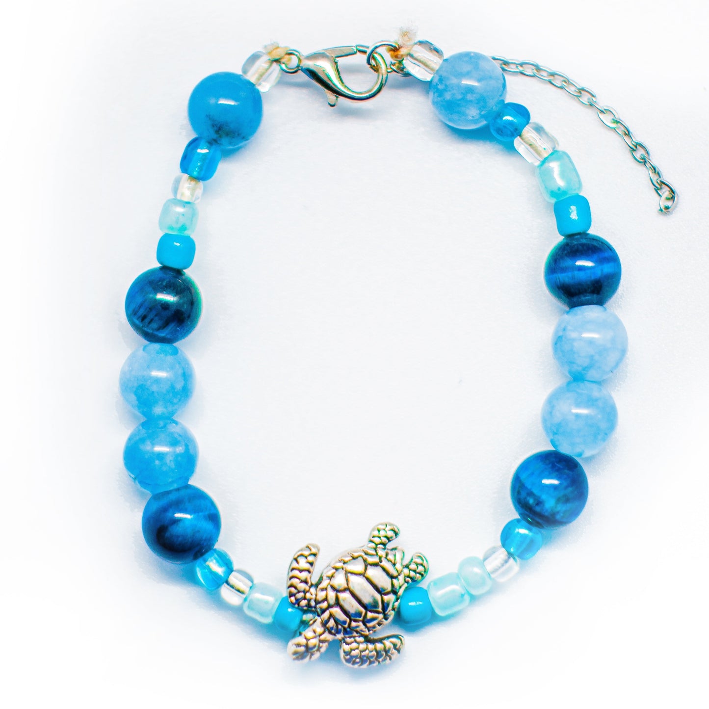 Tortuga de Mar Plata Bracelet | Amor x Leon