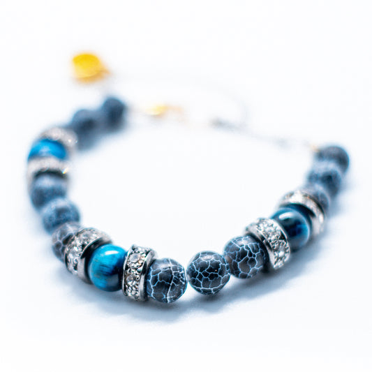 Volcano Azul Bracelet | Amor x Leon