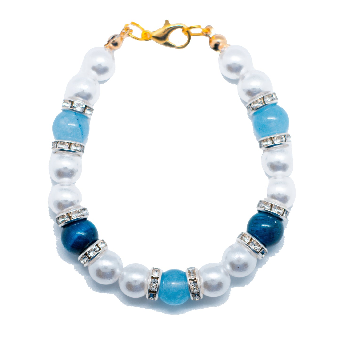 Azul y Perlas Bracelet | Amor x Leon