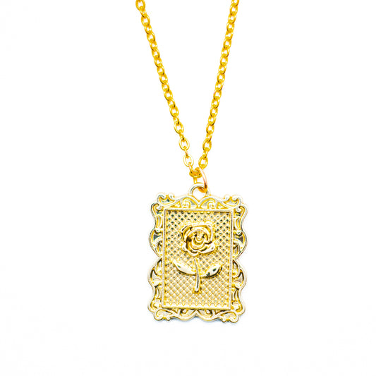 Rosa Squared Engraved | Amor x Leon
