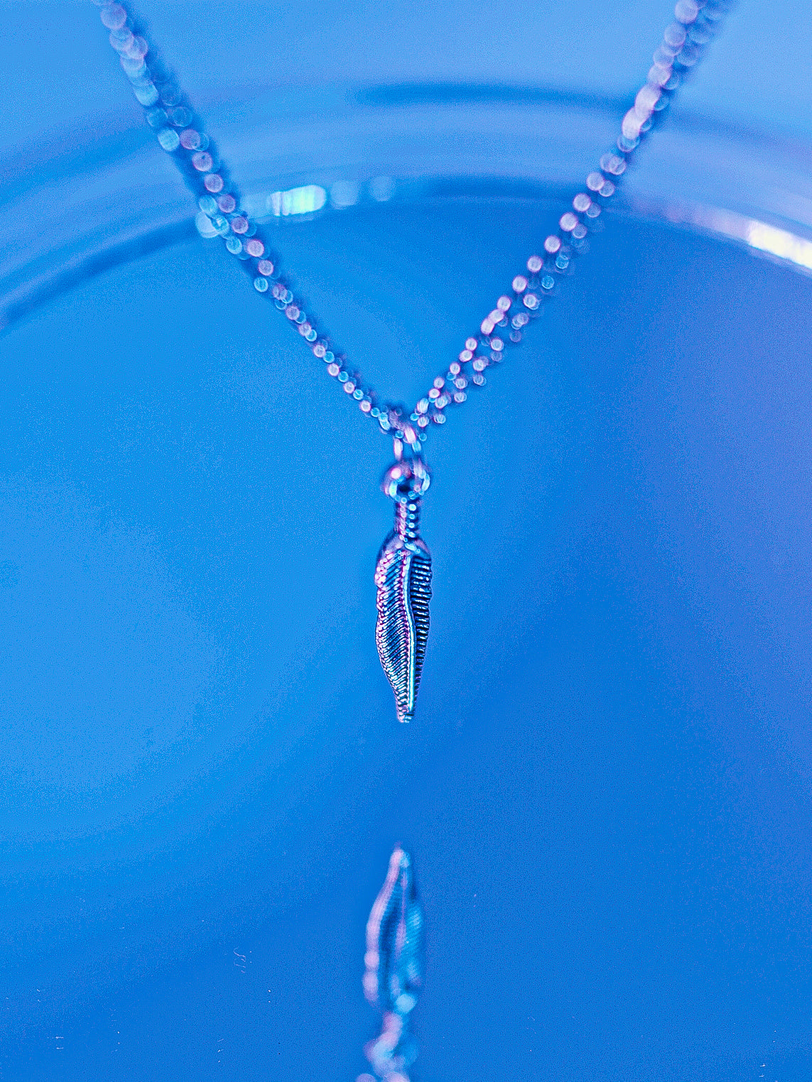 Plata de Pluma Necklace | Amor x Leon
